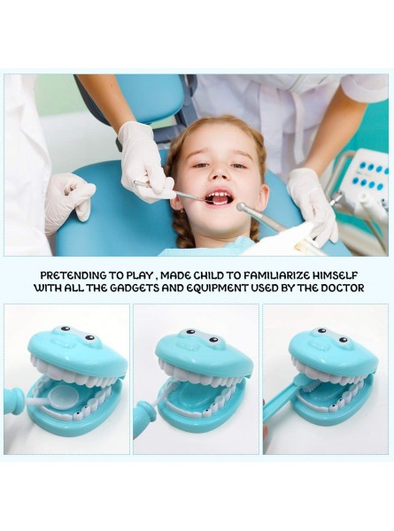 Arztkoffer Kinder Rollenspiel Medizinisches Spielzeug Doktor Zahnarzt Krankenschwester Arzt Kinderspielzeug Geschenke für Kinder - B08CXPNYGR