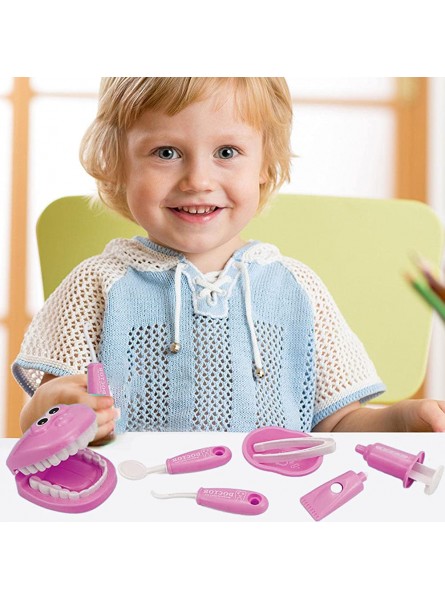 Lefenii Spieldoktor-Set für Kinder Roleplay Dental Doctor Kit für Kleinkinder Zahnarzt Rolle Pretend Play Montessori Lernspielzeug Rollenspiel Zubehör - B0BB76CP2R