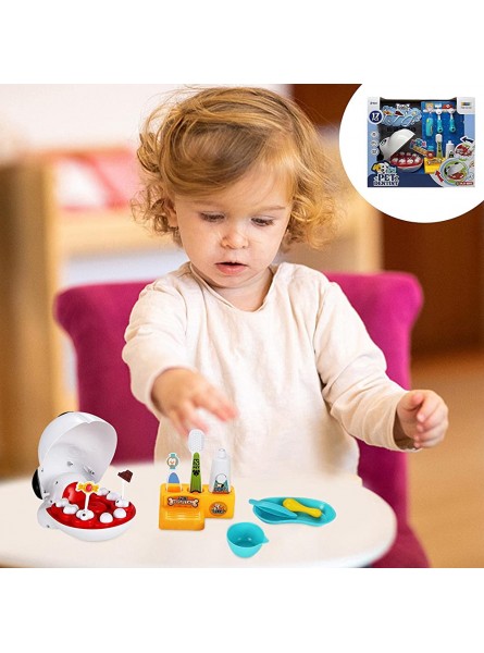 Magent Arztkoffer Kinder Doktor Spielset Zahnarzt Spielzeug Medizinisches Spielzeug Rollenspiel Lernspielzeug - B09JWV1WRN