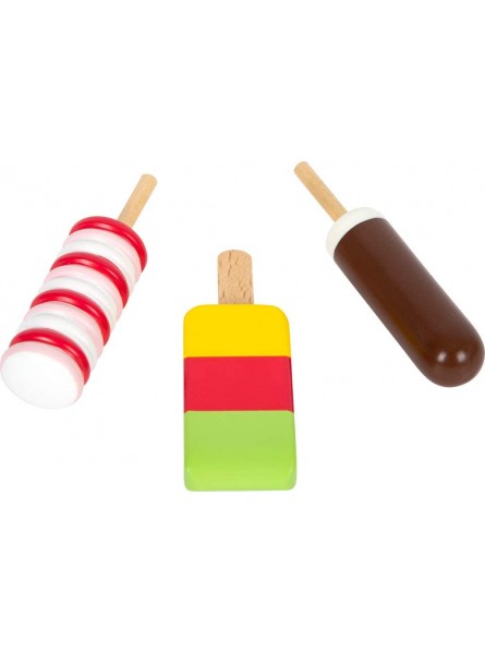 small foot Eistheke Fresh aus Holz Zubehör für Kinderküche und Kaufladen Rollenspielzeug für Kinder ab 3 Jahre 11815 - B08HK5TP5G