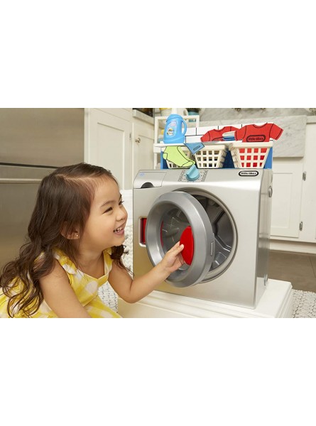 little tikes 651410 First Wascher Dryer Interaktiv & Realistisch mit Geräuschen Schein Spielgerät für Kinder - B0851KYQVX
