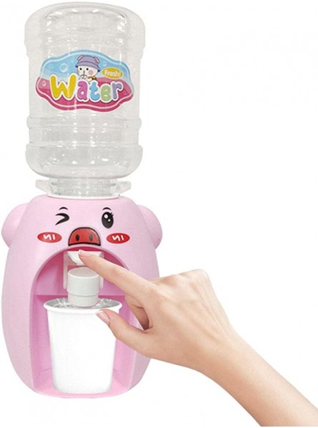 Plesuxfy Wasserspender Spielzeug für Kinder Mini-Wasserspender süßes Enten-Schwein-Wasser-Getränk-Spielzeug Mini-Wasserspender für Kinder Getränke-Spielzeugmaschine für Jungen Mädchen - B0BBTVW5R2