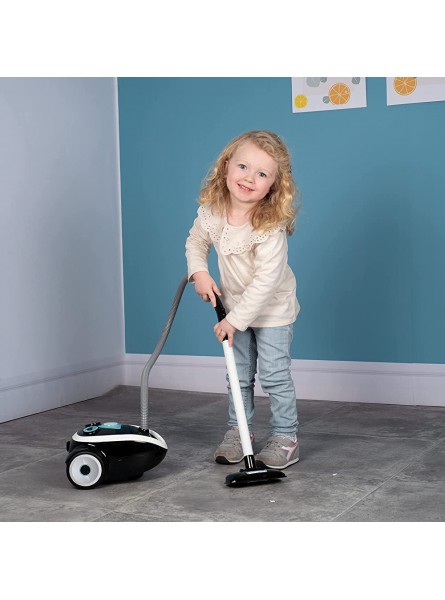 Smoby Staubsauger Eco Clean Kinder-Staubsauger mit elektrischem Sound Spielzeug-Staubsauger für Kinder ab 3 Jahren Batteriebetrieben - B0B2PM3WK7