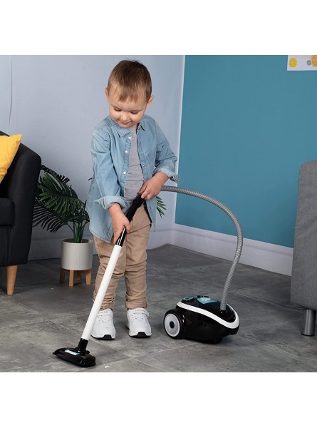 Smoby Staubsauger Eco Clean Kinder-Staubsauger mit elektrischem Sound Spielzeug-Staubsauger für Kinder ab 3 Jahren Batteriebetrieben - B0B2PM3WK7