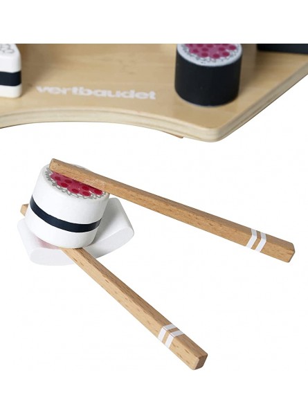 Vertbaudet Sushi-Spielset aus Holz FSC® Mehrfarbig ONE Size - B09NP1MM12