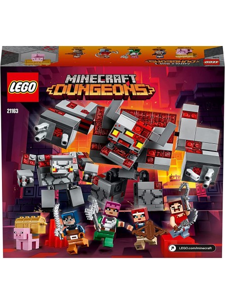 LEGO 21163 Minecraft Das Redstone-Kr瓣ftemessen - B082BR5JG3