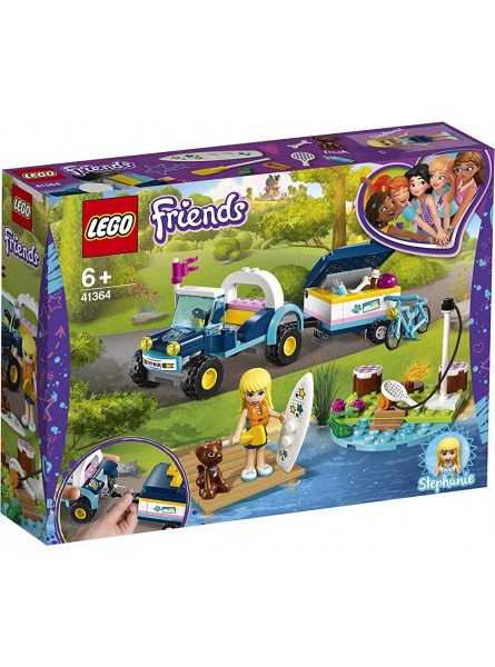 Lego 41364 Friends Stephanies Cabrio mit Anh瓣nger - B07FNMXFQG
