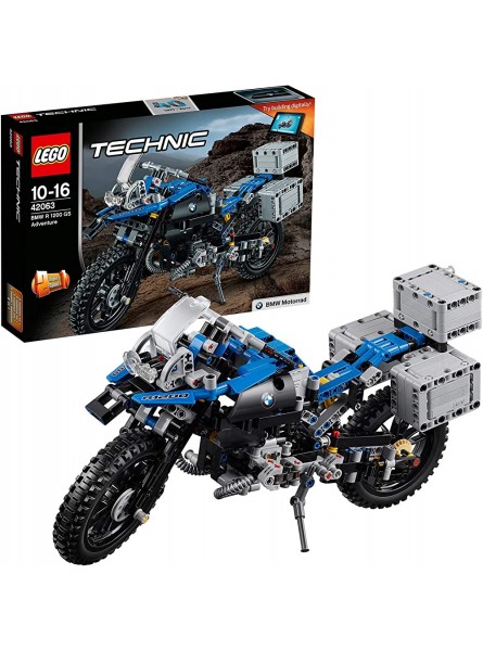LEGO Technic 42063 BMW R 1200 GS Adventure - B01J41MCVA