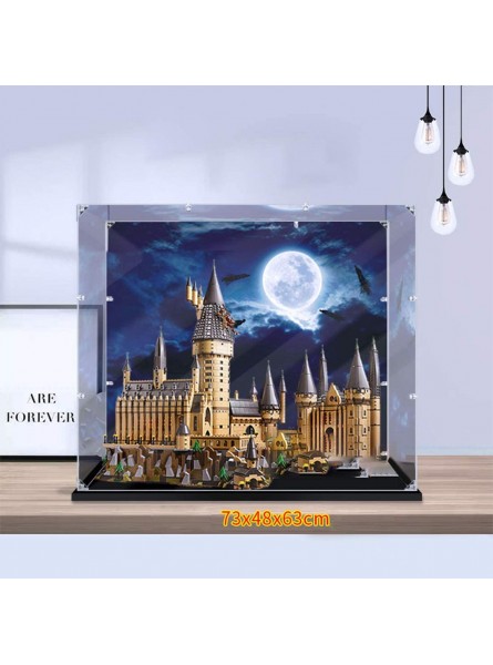 ColiCor Vitrine Box Schaukasten Display Case für Lego Harry Potter Schloss Hogwarts 71043 Staubdichte Display Box Kompatibel mit Lego 71043 - B08GFBNNWQ