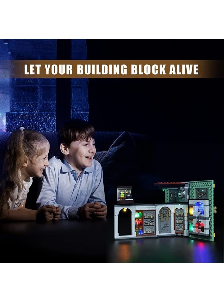 cooldac LED-Beleuchtungsset für Lego 76383 Harry Potter Hogwarts Moment: Zaubertrankunterricht Set USB-Verbindungsbeleuchtungsset kompatibel mit Lego 76383 nur Lichter Keine Lego-Modelle - B09KRWR9B6