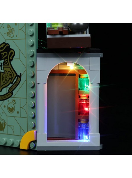 cooldac LED-Beleuchtungsset für Lego 76383 Harry Potter Hogwarts Moment: Zaubertrankunterricht Set USB-Verbindungsbeleuchtungsset kompatibel mit Lego 76383 nur Lichter Keine Lego-Modelle - B09KRWR9B6