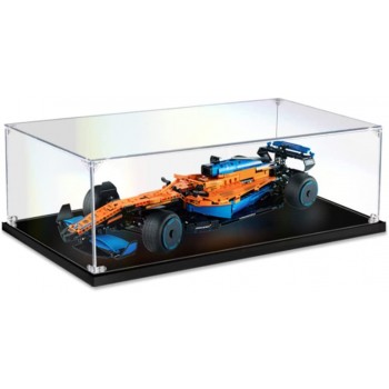 HIDEDE Acryl Vitrine für Lego 42141 Technic McLaren Formel 1 Rennwagen Modell Staubdichte Vitrine für Modelle Sammlerstücke Nur Vitrine - B09VGQVLMZ