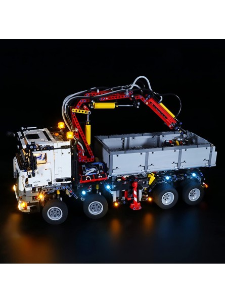 Hosdiy Beleuchtung Set Kompatible mit Lego 42043 Led Licht Beleuchtungsset für Mercedes-Benz Arocs 3245 Nur Beleuchtung Ohne Modell Set - B09F68KGZP