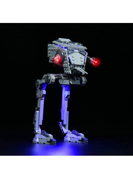 icuanuty LED Beleuchtungsset für Lego 75322 at-ST auf Hoth Beleuchtung Licht Kompatibel mit Lego 75322 Lego-Modell Nicht Enthalten - B0B3T7KJNB