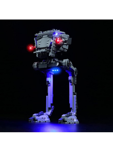 icuanuty LED Beleuchtungsset für Lego 75322 at-ST auf Hoth Beleuchtung Licht Kompatibel mit Lego 75322 Lego-Modell Nicht Enthalten - B0B3T7KJNB