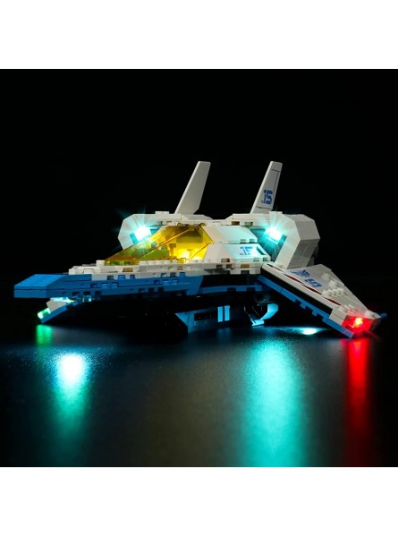 LMTIC LED-Beleuchtungsset für Lego Lightyear XL 15 Star Hunter Spaceship Collectible Building Kit-Light Set Kompatibel mit Lego 76832 XL 15 Star Hunter Spaceship Modell NICHT enthalten die Lego-Sets - B0B4VY4GPV