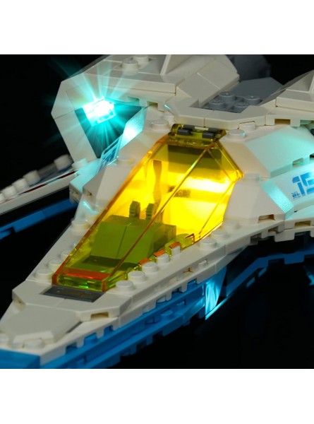 LMTIC LED-Beleuchtungsset für Lego Lightyear XL 15 Star Hunter Spaceship Collectible Building Kit-Light Set Kompatibel mit Lego 76832 XL 15 Star Hunter Spaceship Modell NICHT enthalten die Lego-Sets - B0B4VY4GPV