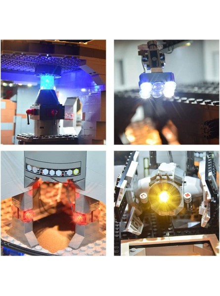 LODIY Beleuchtung LED Licht für Todesstern 75159 Beleuchtung für Lego Death Star 75159 10188 Nicht Enthalten Modell - B08D3CYNC6