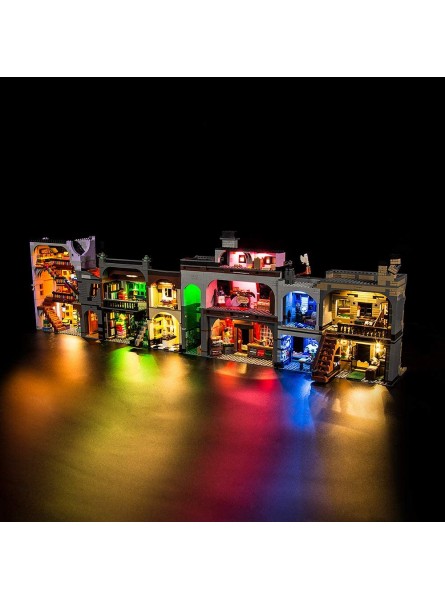 LODIY Beleuchtung Licht Set für Winkelgasse 75978 LED Beleuchtung für Lego 75978 Nicht Enthalten Modell - B08HS7L82G