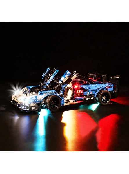 Upgrade Beleuchtung Licht Set für Lego 42123 Technic McLaren Senna GTR Led Beleuchtungsset Kompatibel mit Lego 42123Nicht Enthalten Modell - B09NBNDX5P