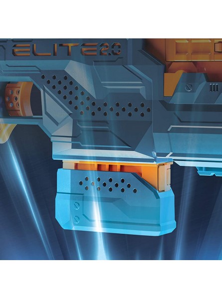 Elite 2 Phoenix CS-6 motorisierter Blaster 12 Nerf Darts 6-Dart Clip-Magazin Fernrohr Tactical Rails Befestigungspunkte - B0824SC19W