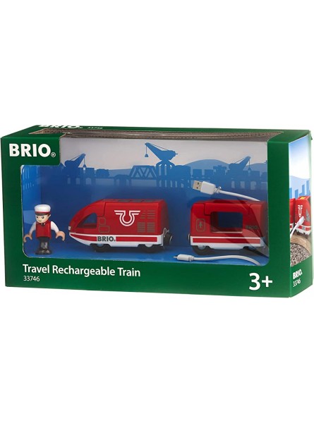BRIO Bahn 33746 Roter Akku-Reisezug - B00VNY61UU