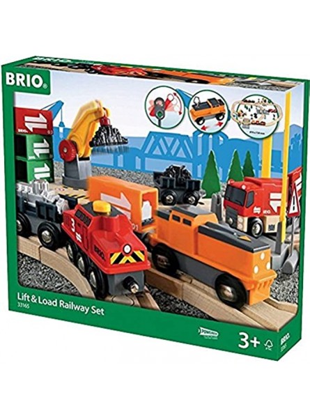 Unbekannt Brio 33165 Lift and Load Railway Set - B007ZM0SFS