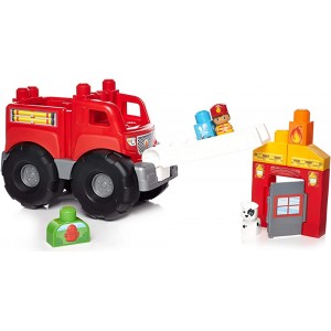 Mattel Mega Bloks DXH38 Rettungseinsatz-Feuerwehrwagen - B01IWX5EV6