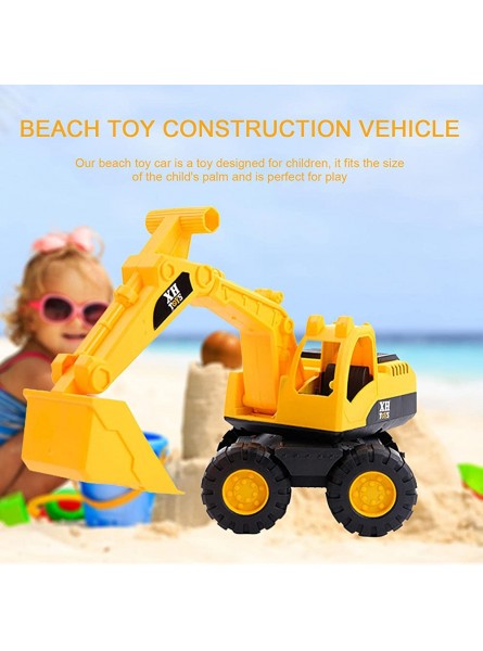 Bauwagen-Spielzeug für 3 4 5 Jahre alte Kleinkinder Kinder Jungen und Mädchen Auto-Spielzeug-Set Freilauf-Trägheitsfahrzeug mit beweglicher Klaue und Heberücken Strand- und Sandtraktor-Spielzeug - B09YH63VXD