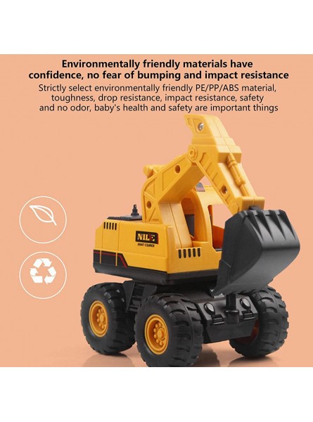 fajia BAU Auto Spielzeug | Kleine Baufahrzeuge Baufahrzeuge für Kinder Baufahrzeuge Bagger und Muldenkipper Spielzeug - B0BD25PRMM