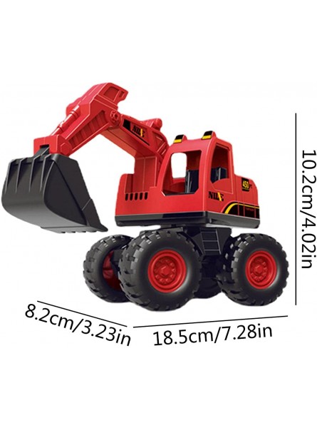 Horypt Bagger Spielzeug für Jungen,Kleine Baufahrzeuge Baufahrzeuge für Kinder Baufahrzeuge Bagger und Muldenkipper Spielzeug - B0BCZF6J38