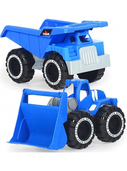 Huachaoxiang 3 Stück Bagger Sandbagger LKW Spielzeug Traktor Fahrzeuge Stammbaum Bagger Strand Sandkasten Spielzeug Für Geburtstagsfeier Geschenke,Blau - B09N6XX2R7