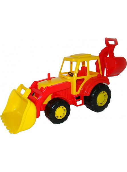 polesie Altay Traktor mit Frontloader und hinten Bagger - B006W4WIUS