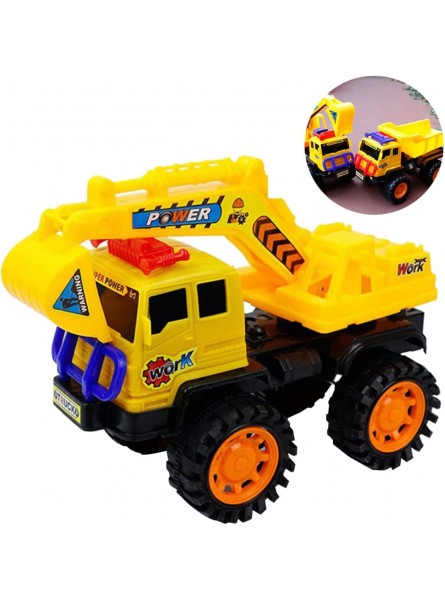 Toyvian Bagger LKW ​​Spielzeug Kinder Bagger Spielzeug Spielen Baufahrzeuge Engineering Bagger LKW ​​Funktionale Baufahrzeuge - B0BBD44YG5