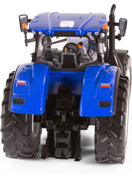 Britains New Holland T7.315 Traktor Schiebe Spielzeug mit höhenverstellbarer Heckhydraulik und lenkbarer Vorderachse Push Toys Spielzeug ab 3 Jahre für Fans von originalgetreuen Nachbildungen - B01BZ20EKM