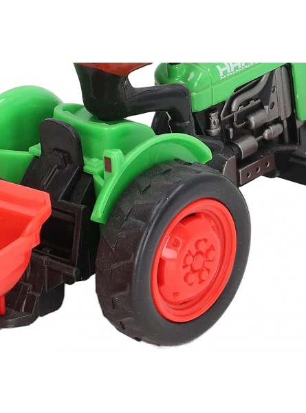 Gedourain Bauernhof-Traktor-Spielzeug-Modell exquisites Legierungs-Traktor-Spielzeug-Modell-Kit für 3 Jahre und älter für Zuhause GeschenkGrün - B09ZY9GC3S