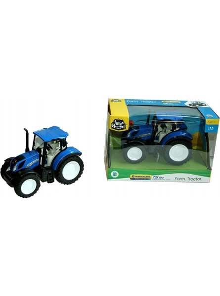 A to Z 9700 New Holland T5.120 Traktor 1:32 blau - B07V9NSQF3