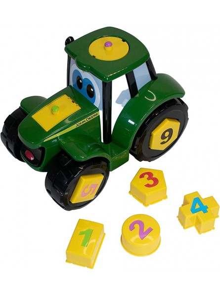 John Deere Preschool 46654 John Deere Johnny Kinder Traktor zum Zahlen Lernen - B06XWWKBW4