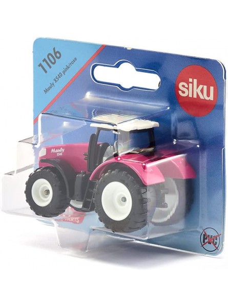 siku 1106 Mauly X540 Metall Kunststoff Pink Spielzeugtraktor für Kinder - B09718119D