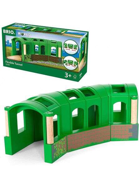 BRIO Bahn 33709 Flexibler Tunnel - B01C64ON96