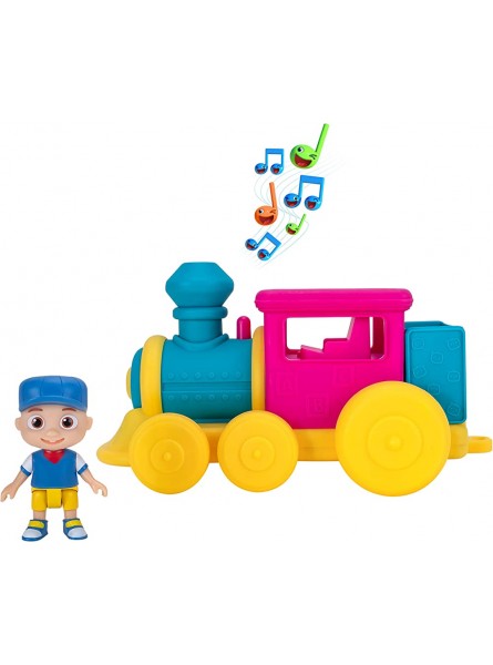 CoComelon CMW0144 Mitsing-Zug mit Musik und exklusiver JJ Spielfigur offizielle deutsche Sprachversion Spielzeug ab 3 Jahren - B09HMXG5ZB