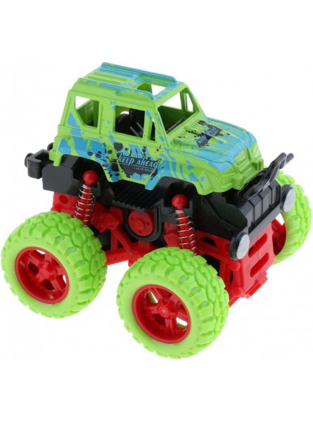 SM SunniMix Monster Friction Powered Truck Pull Back Auto Fahrzeuge Spielzeug Jungen - B09MP8Q8BD