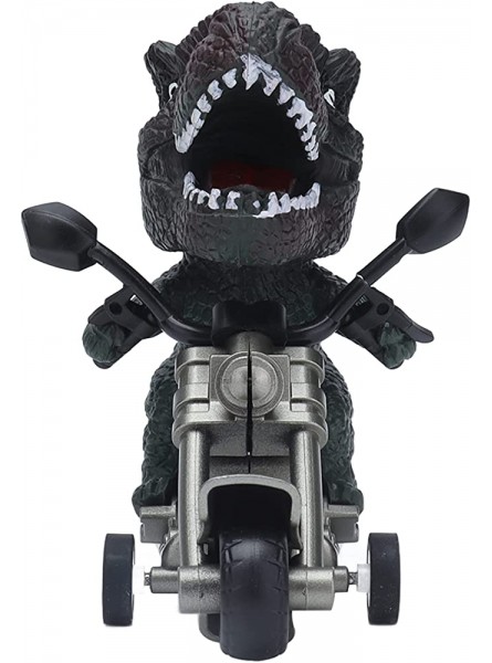 Fupei Dinosaurier-Motorrad-Spielzeug Motorrad-Spielzeug-Modell für KleinkindTyrannosaurus Dinosaurier Motorrad Motorrad - B0BHTQNP1L