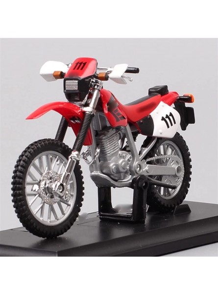 LIJUEK Motorradmodell Spielzeug Motorrad Druckguss 1: 18 M-INI Kompatibel mit XR400R Dirt Rider Diecasts Spielzeugfahrzeuge Motocross Motorrad Modell Toy Boy - B0BLS1F28D