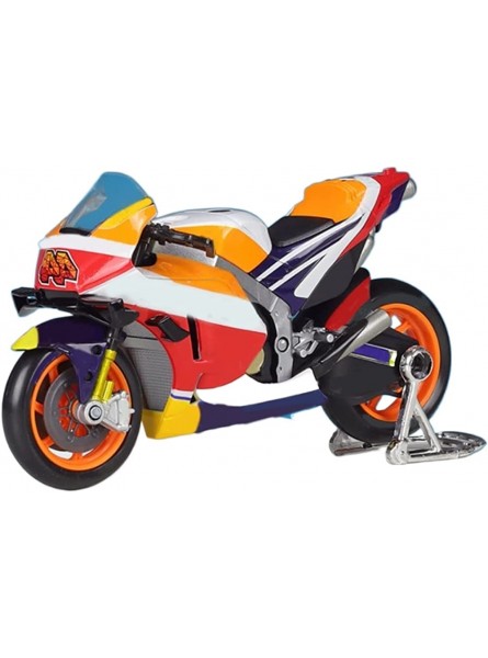 NASJAQ Modell-Bausatz Für RC213V 2021 GP Legierung Motorrad Modell Geburtstagsgeschenk Kinder Spielzeug Auto Sammlung 1 18 Color : 2021 44 Retail Box - B0BLD1P6BH