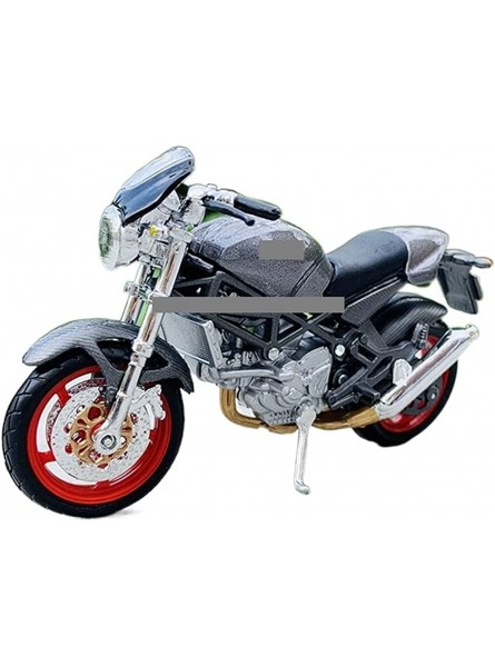 RRBY Für Ducati Monster S4 16 Styles Legierung Motorradmodell Spielzeugauto Geschenk 1:18 Verschiedene Modelle Color : Panigale v4 s Corse Size : 1:18 - B0BLNV5382