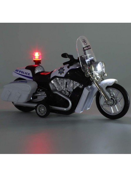 Vakitar Kinder-Mini-Pull-Back-Spielzeug Legierungs-Simulations-Motorrad-Polizeiauto-Modell für Heimkinder - B0BKZC59FX