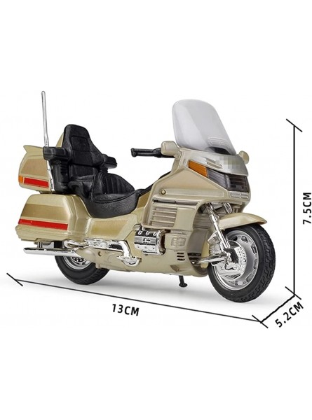 VOANE Motorradmodell Für Honda Gold Wing Legierung Cruiser Diecast Motorrad Modell Fahrrad Spielzeug Für Kinder Geschenke Kinder Für 1:18 - B0BHQQC32T