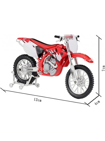 VOANE Motorradmodell Für YAMMAHA YZ-450F Legierung Diecast Motorrad Modell Bearbeitbar Shork-Absorber Spielzeug Für Kinder Geschenke Spielzeug 1:18 - B0BHQNY2K6