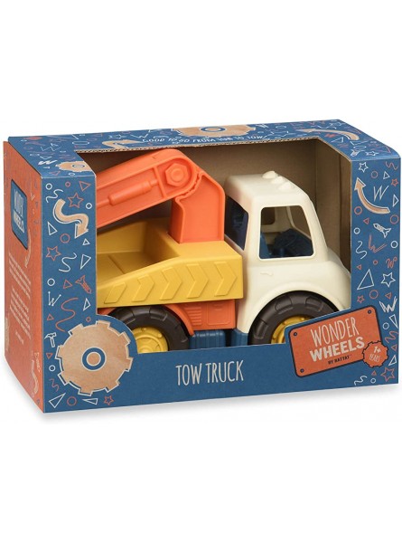 Wonder Wheels Großer Abschleppwagen 31 cm LKW – Kinder Auto Spielzeug Outdoor Sandkasten Sandspielzeug – Fahrzeug für Mädchen und Jungen ab 1 Jahr - B06XRSH2S6